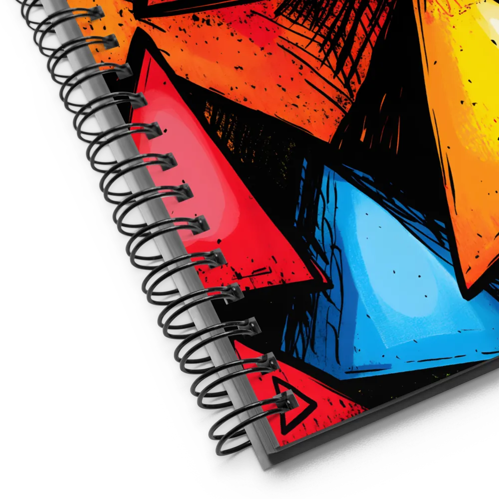 Kaleidoscopic Geometry 
 Spiral Notebook | 140 pages