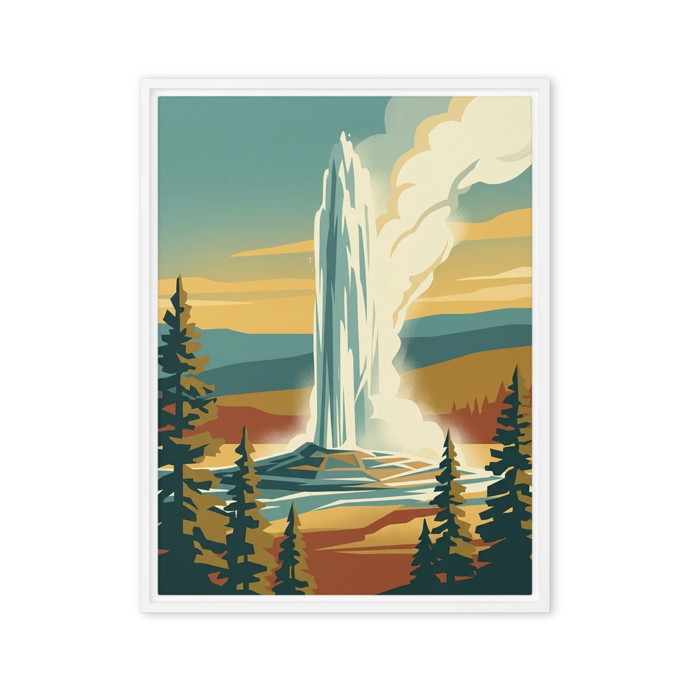 Erupting Geyser | Art Print