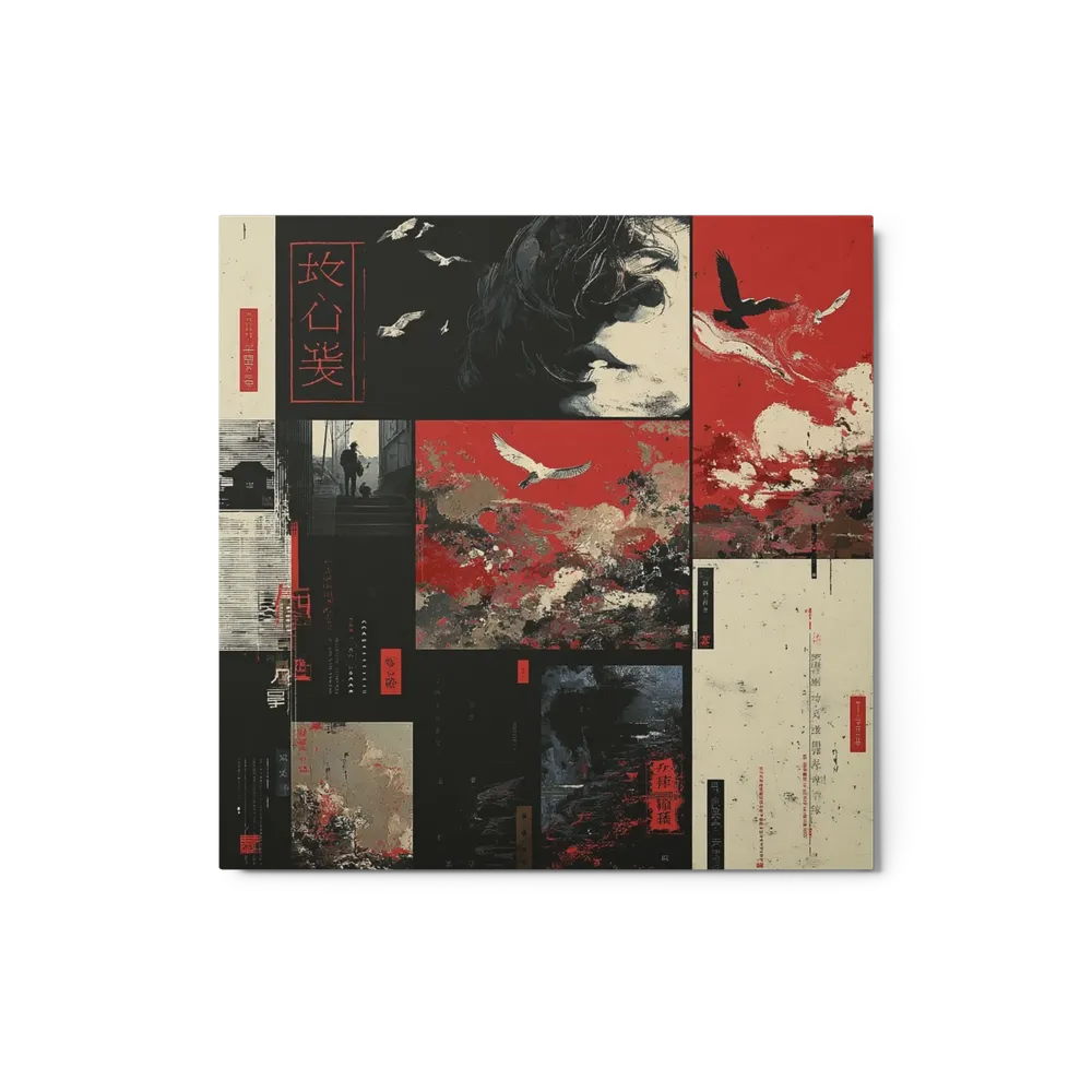 Shadow and Red Flight | Art Print