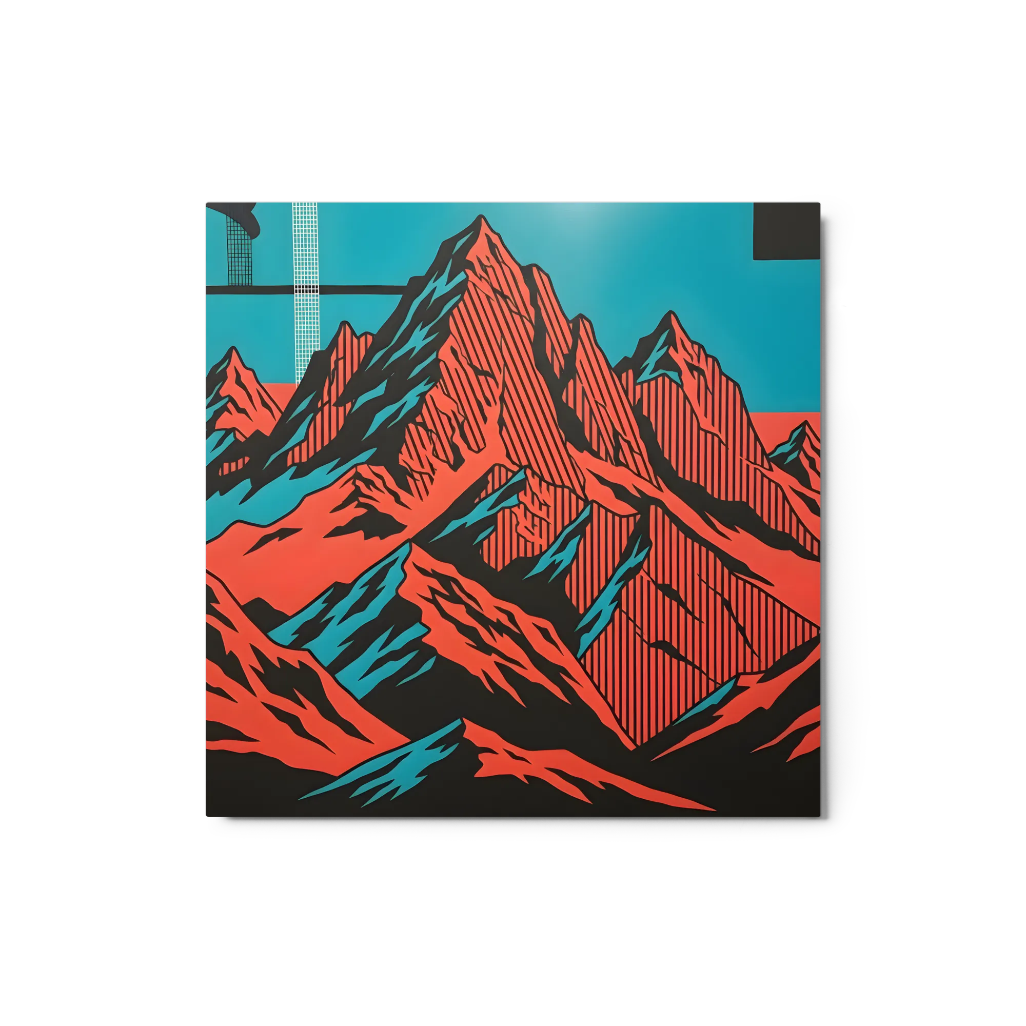 Pop Art Mountainscape