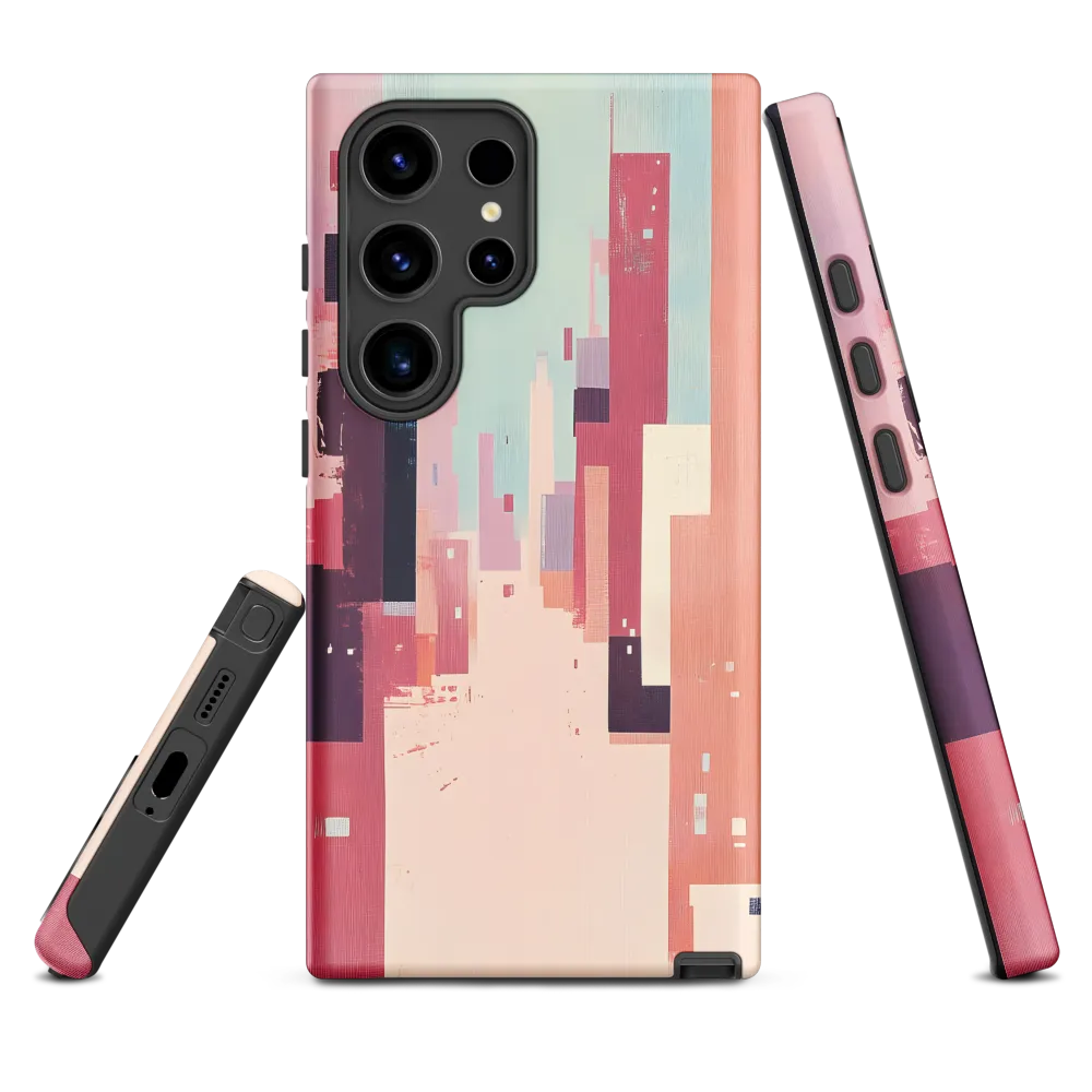 Pastel Abstract Cityscape | Phone Case