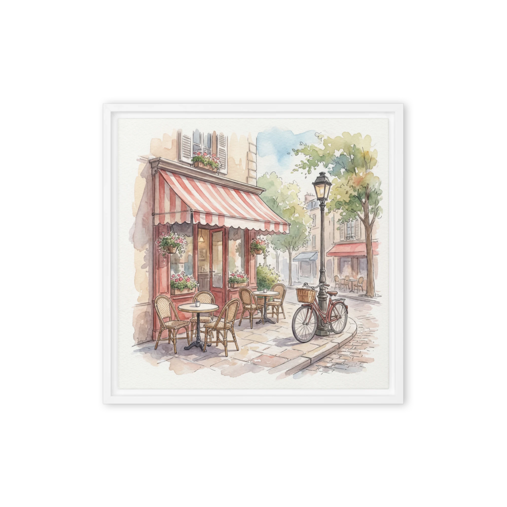 Parisian Cafe Scene