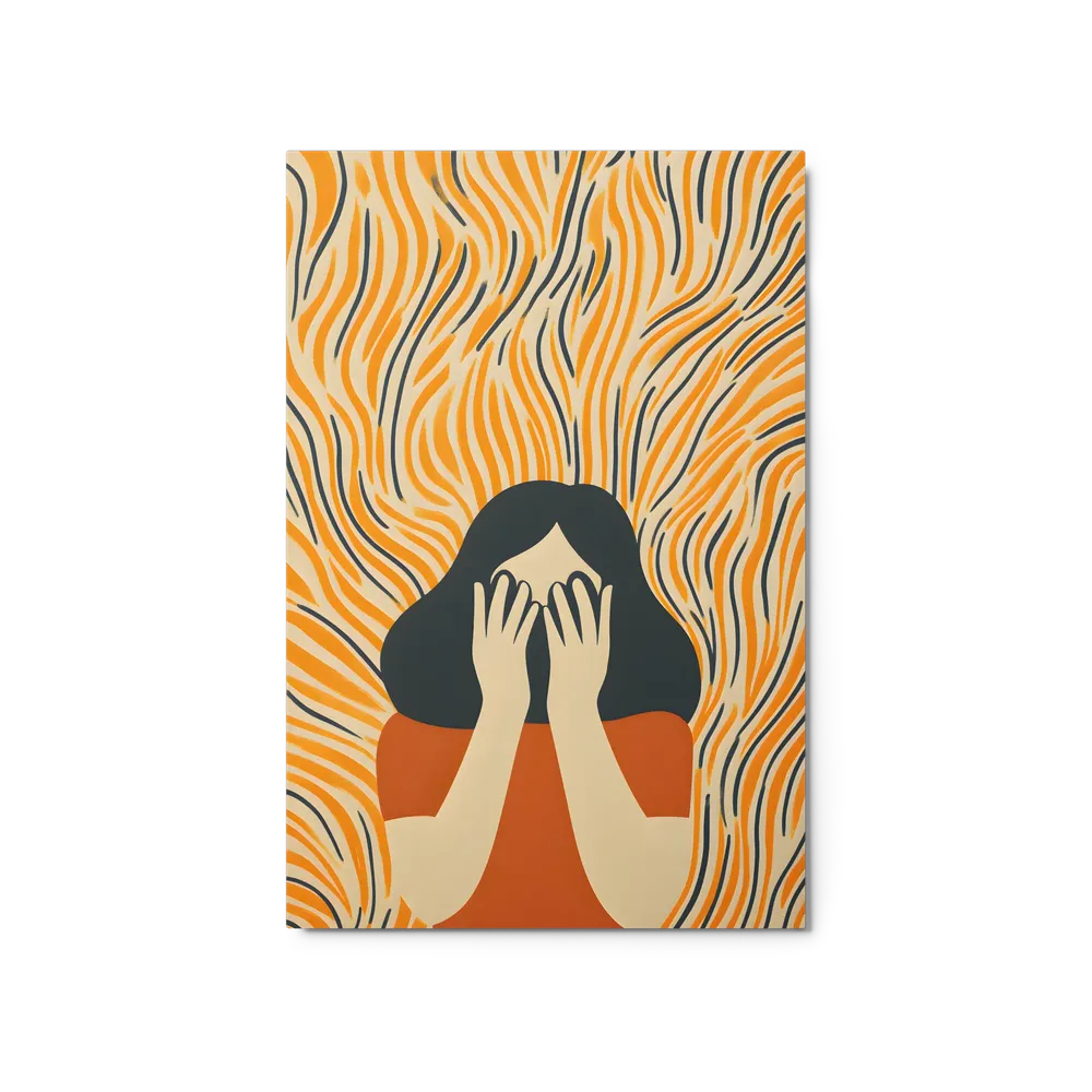 Casts a warm graphic glow — The organic flow