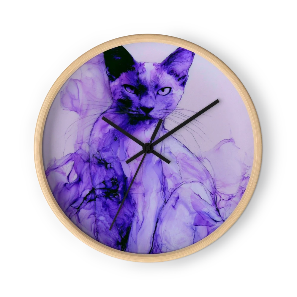Violet Ink Cat