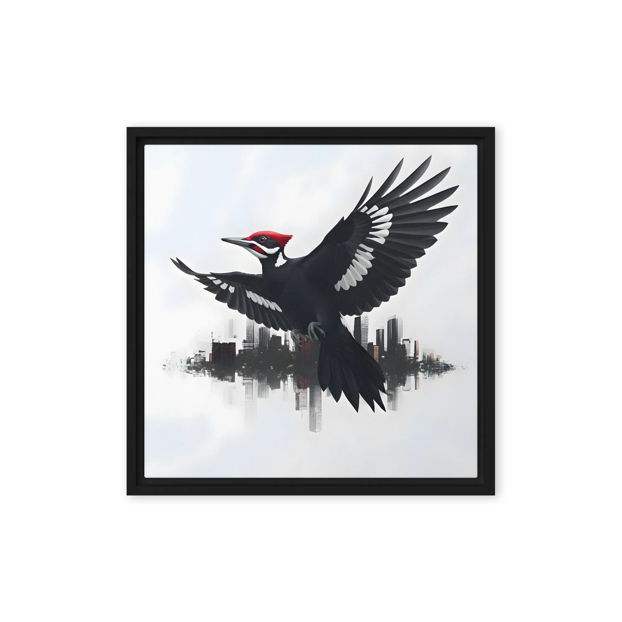 Urban Echoes 
 Canvas | 12″x 12″