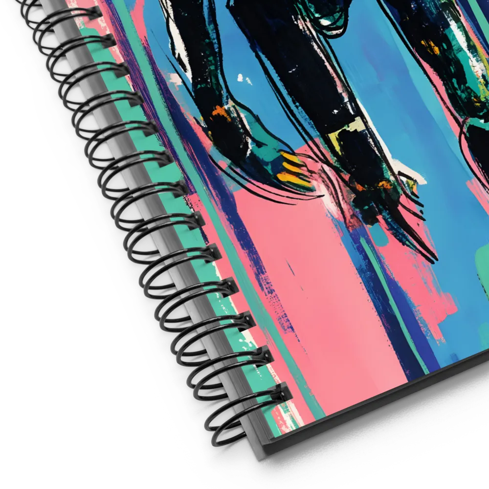 Diver in Vibrant Motion