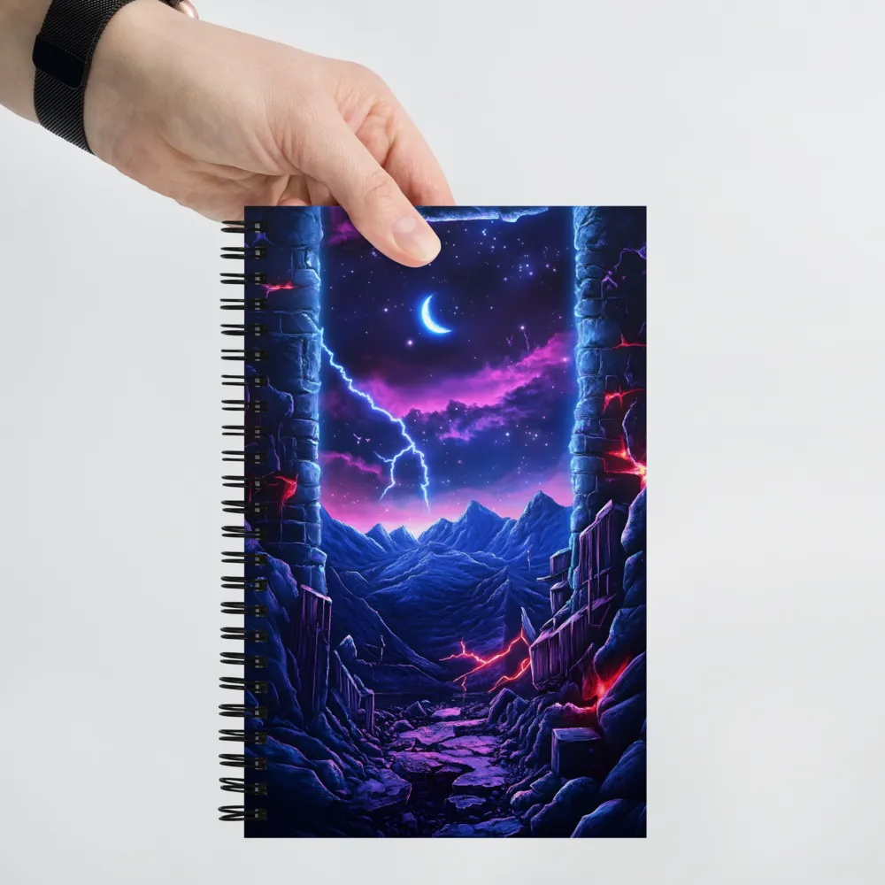 Portal to the Cosmic Realm 
 Spiral Notebook | 140 pages