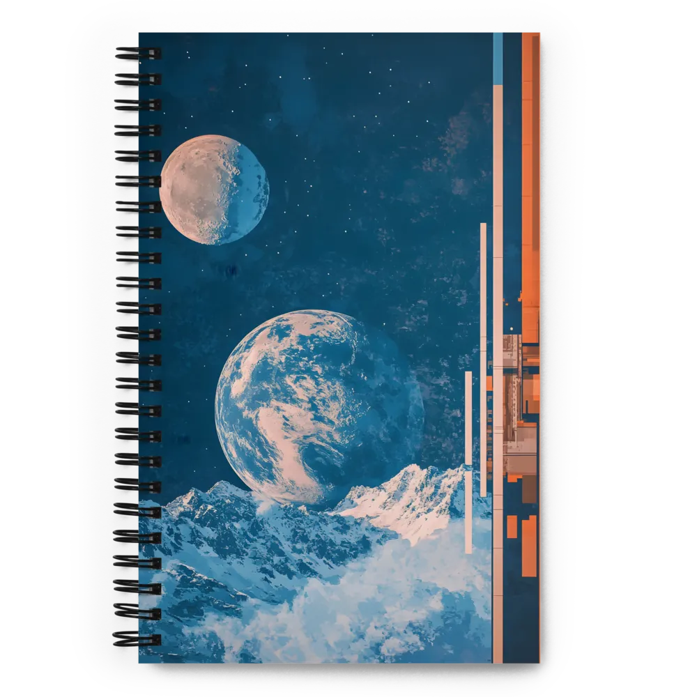 Cosmic Peaks 
 Spiral Notebook | 140 pages