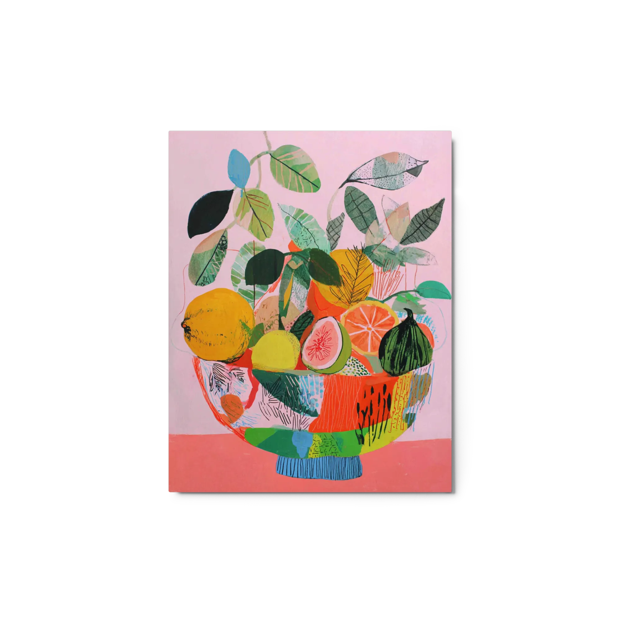 Citrus and Fig Still Life | Art Print