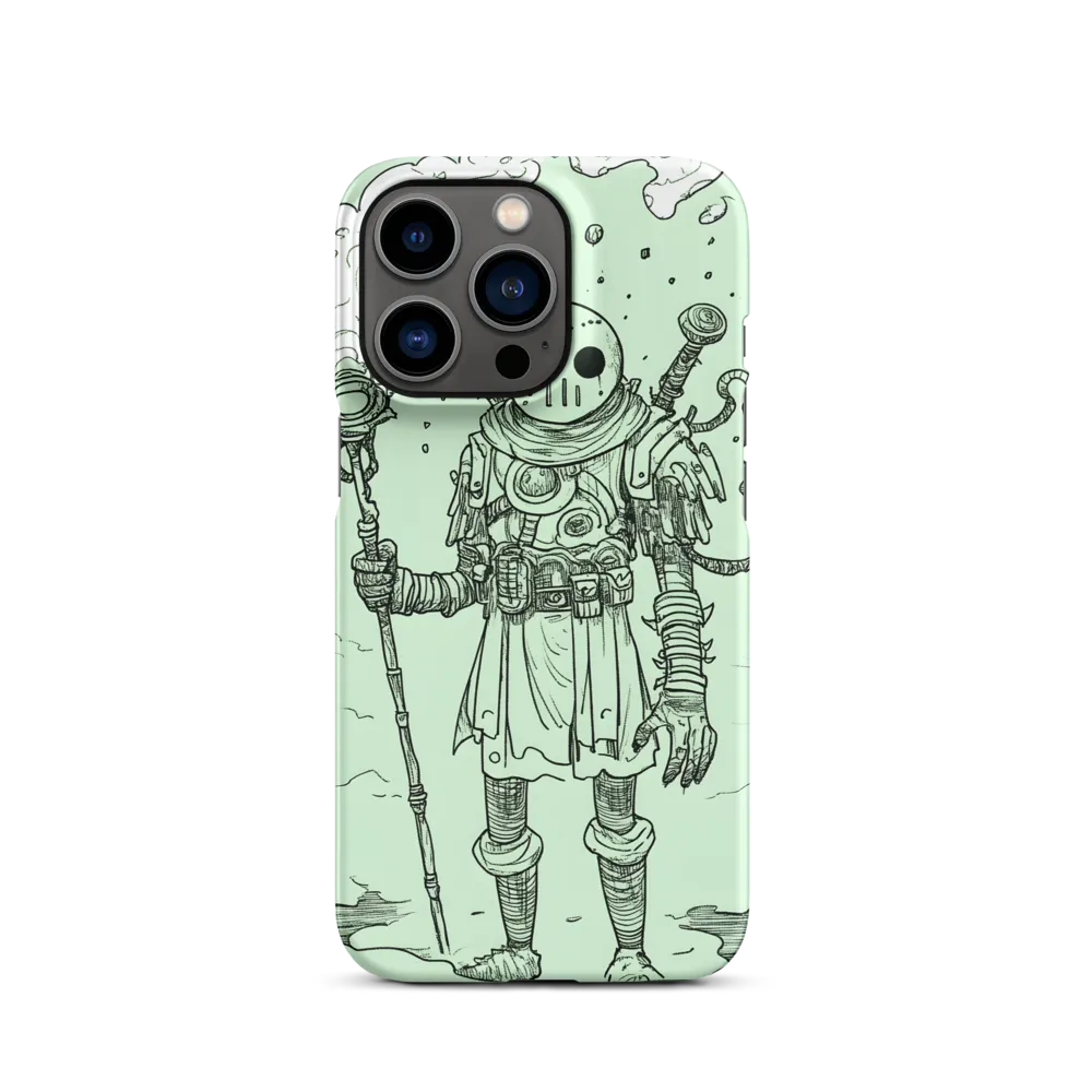 Surreal Fantasy Robot Illustration | Phone Case