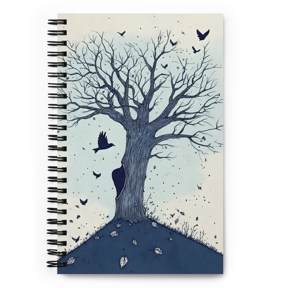 Whispers of Winter 
 Spiral Notebook | 140 pages