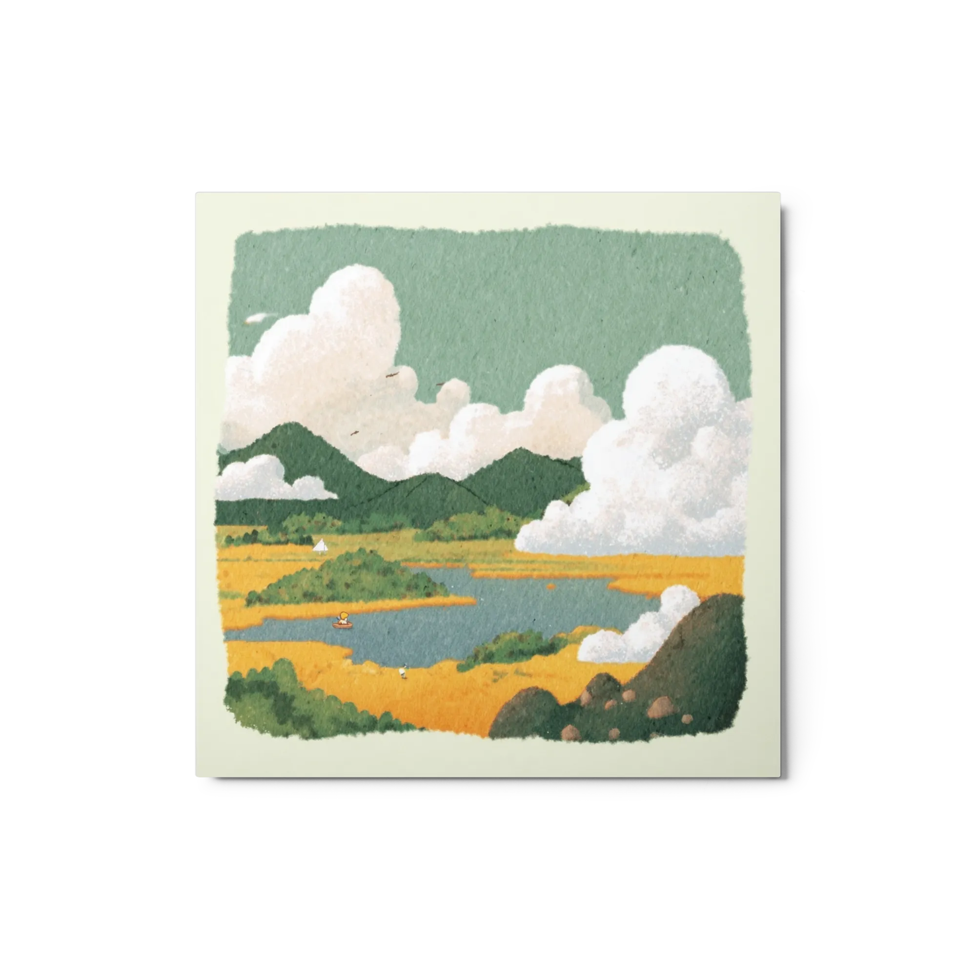 Golden Fields and Quiet Waters