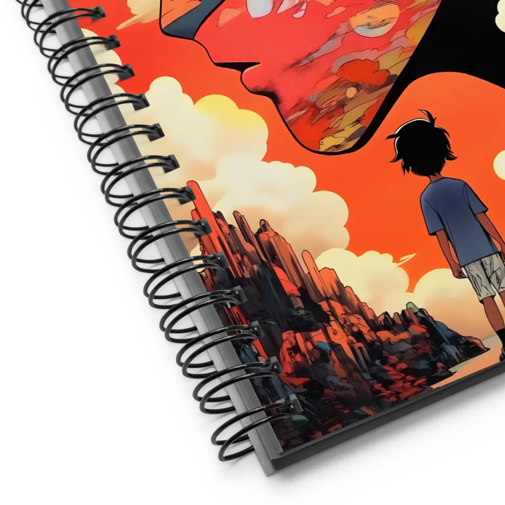 Desert Gaze 
 Spiral Notebook | 140 pages