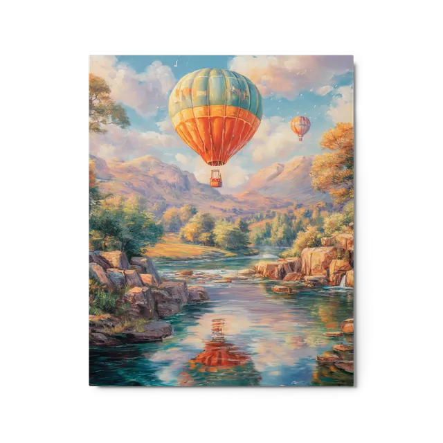 Above the River Valley | Art Print