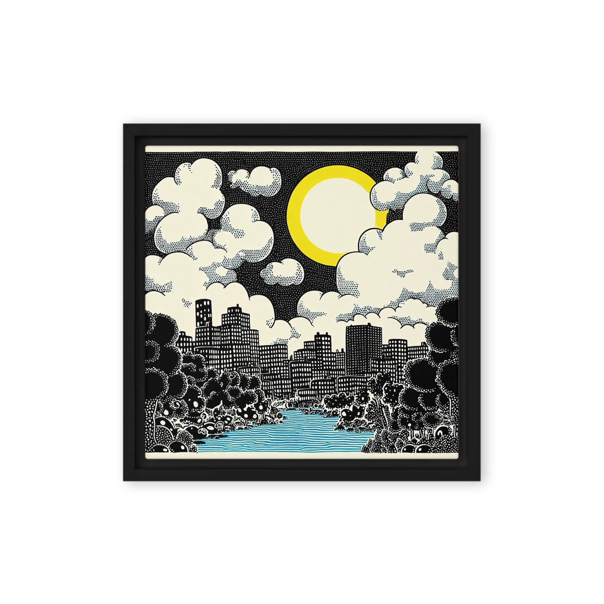 Pop Art Cityscape