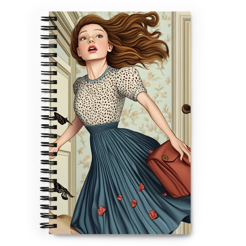 Woman in Motion 
 Spiral Notebook | 140 pages