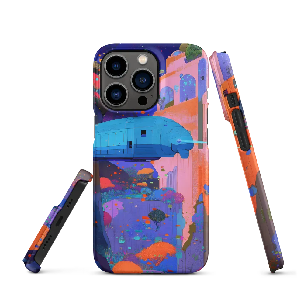 Monorail Over Celestial City | Phone Case