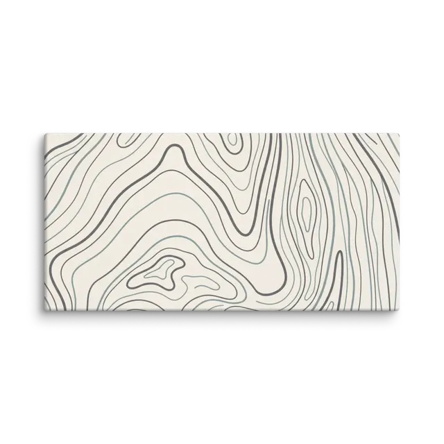 Fluid Topographic Flow | Art Print