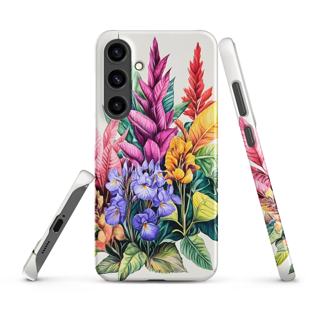 Vibrant Botanical Flower Arrangement | Phone Case