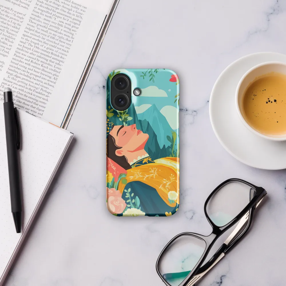 Dreamer in Bloom 
 Samsung Galaxy S22 Plus | Snap Case