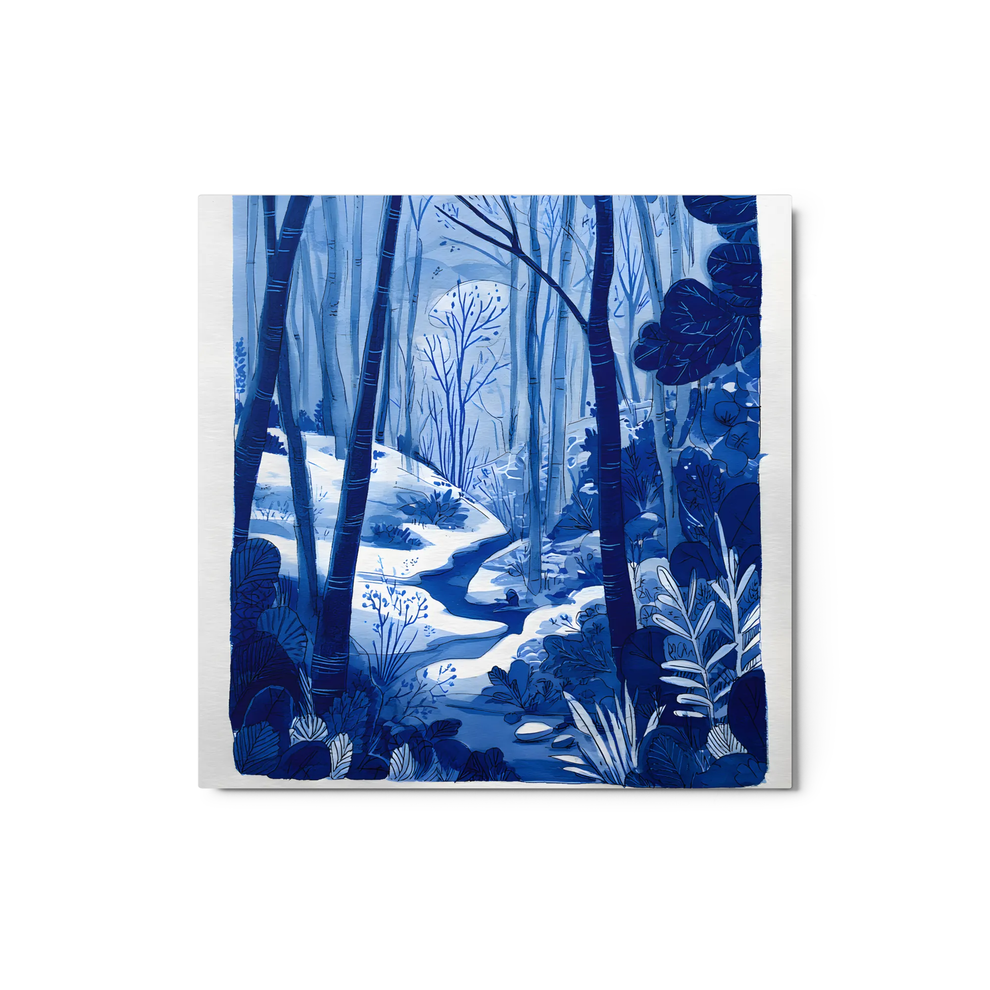 Riacho Azul da Floresta Invernal