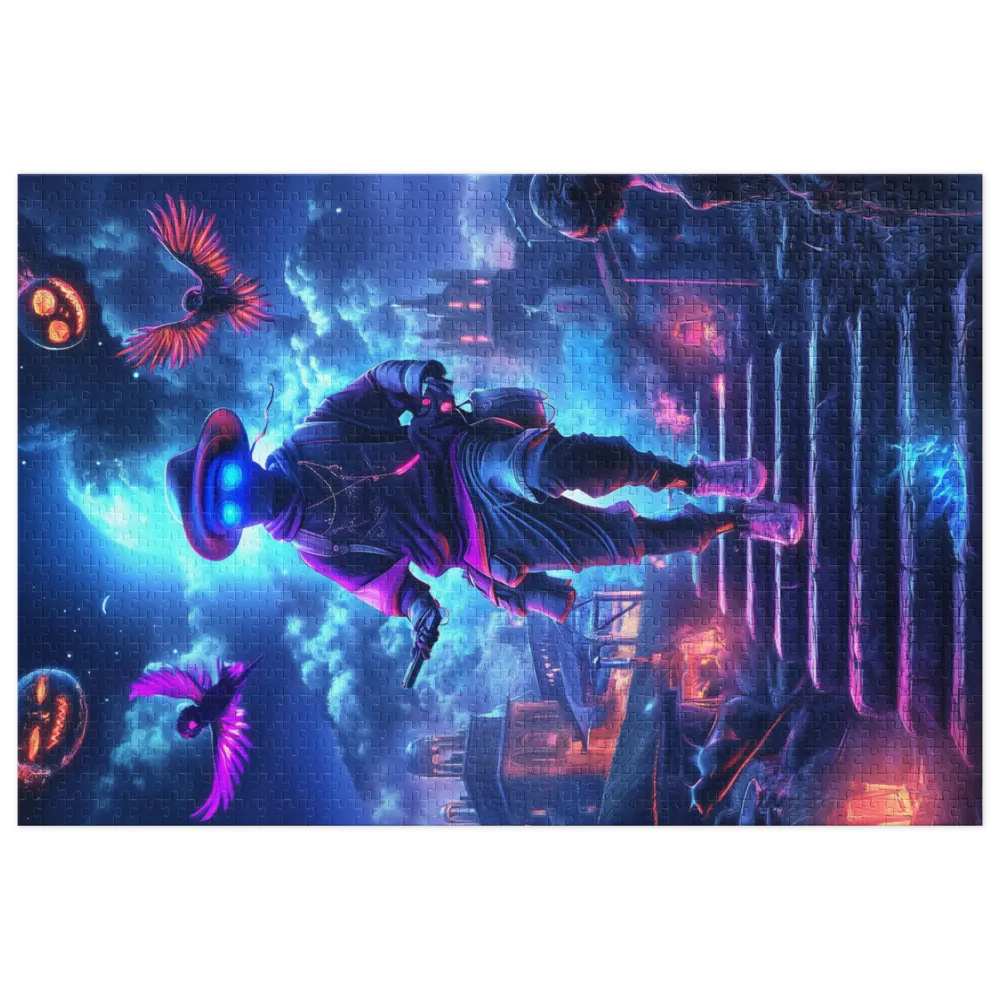 Neon Wanderer | Jigsaw Puzzles