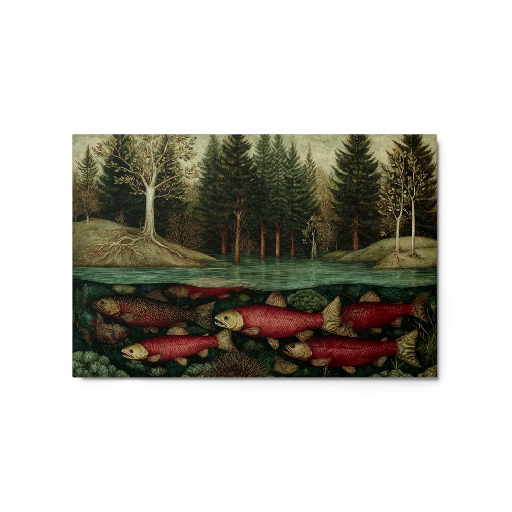 Salmon River Forest | Art Print