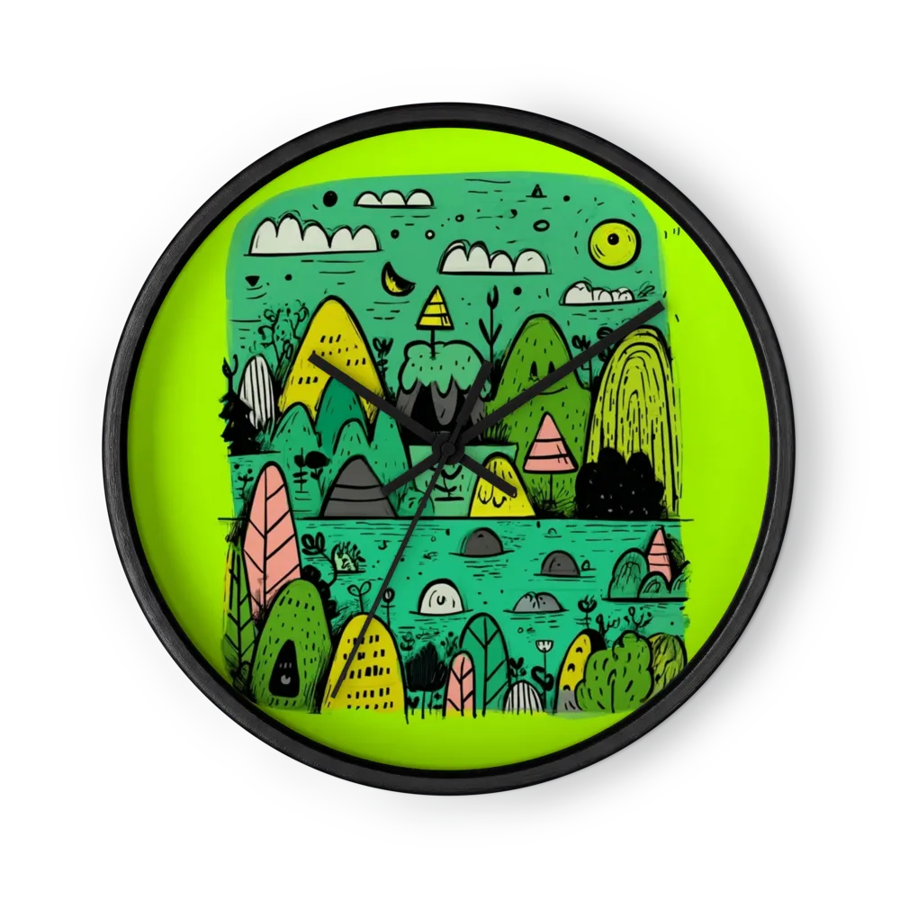 Green Hill Valley | Wall Clock