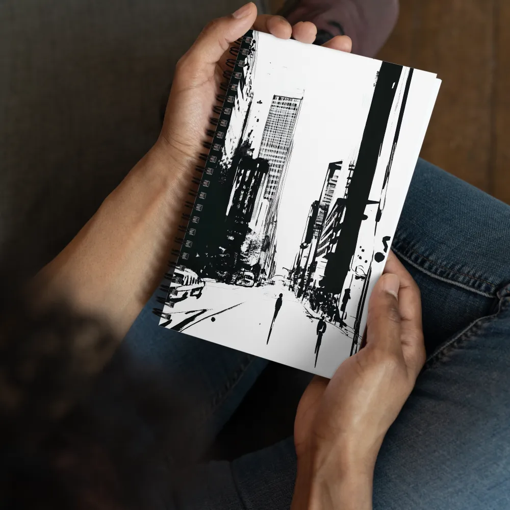 Urban Brushstrokes 
 Spiral Notebook | 140 pages
