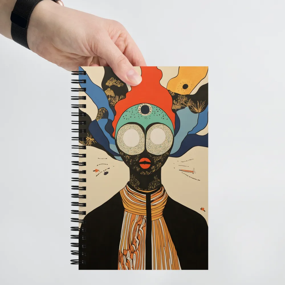 Cosmic Gaze 
 Spiral Notebook | 140 pages