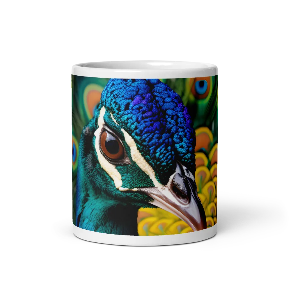 Feathered Splendor 
 Mug with Green inside | 11 oz