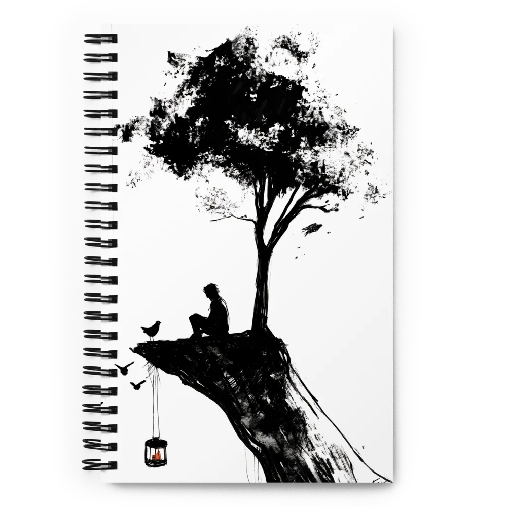 Under the Lonely Tree 
 Spiral Notebook | 140 pages