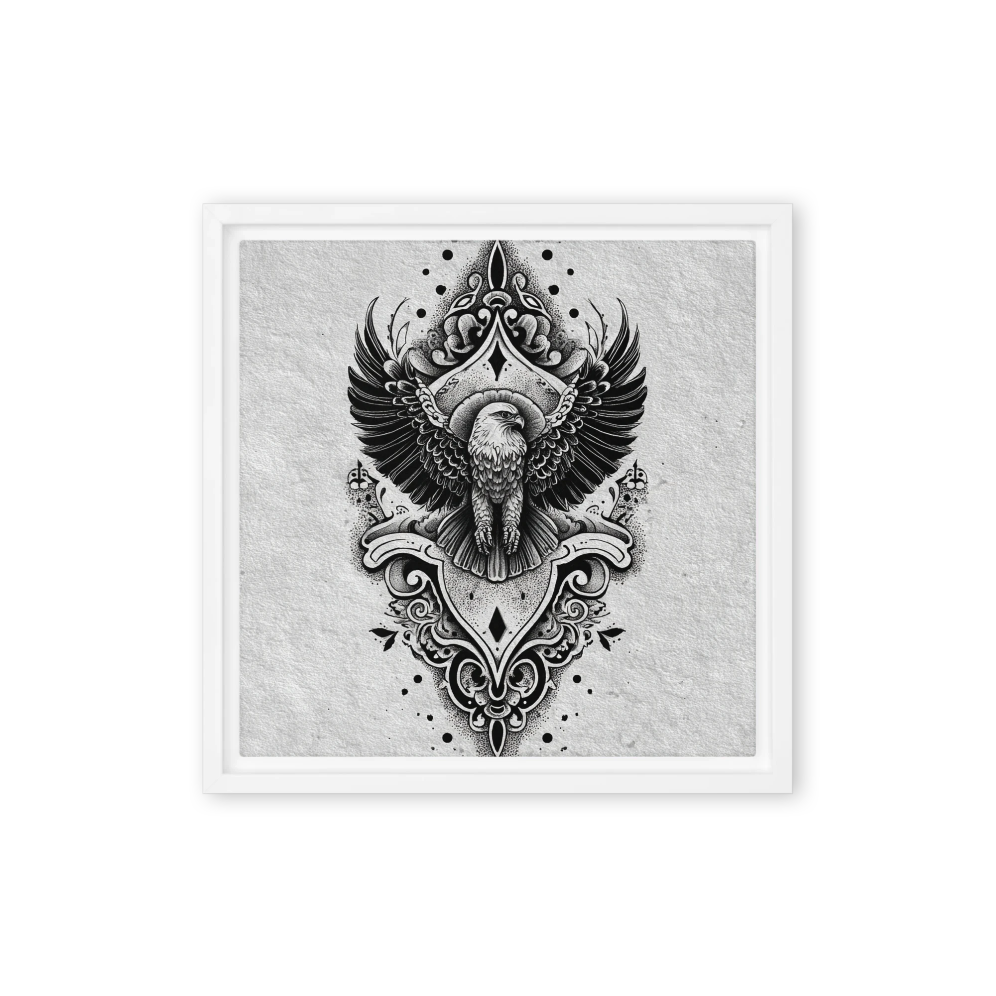 Majestic Eagle Engraving