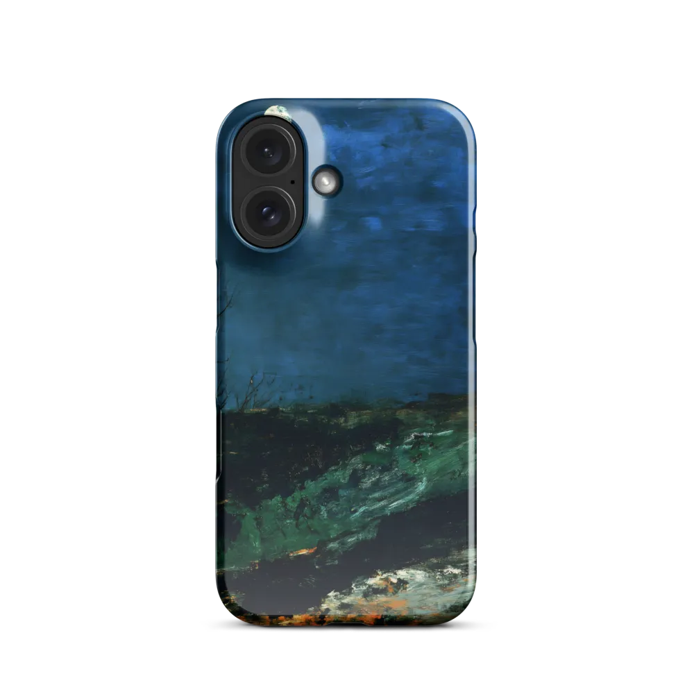 Moonlit Landscape Nocturne 
 iPhone 15 Plus | Snap Case