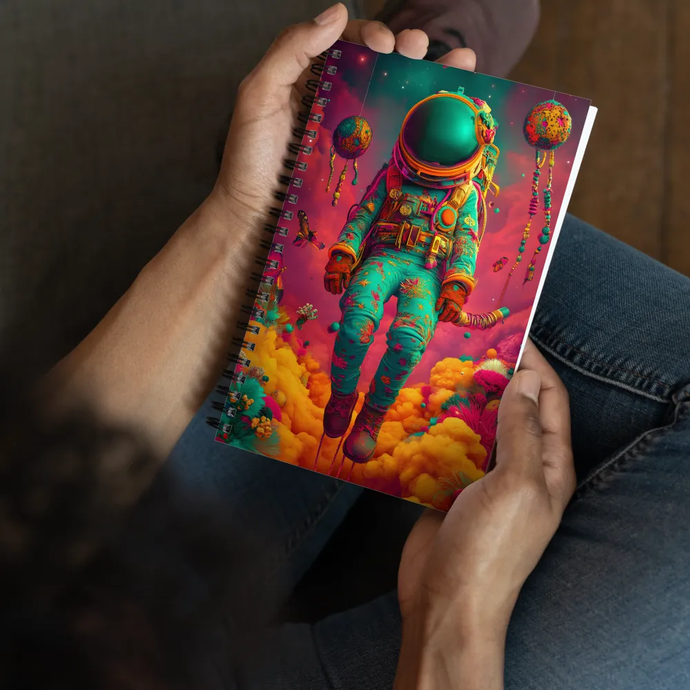 Cosmic Voyager 
 Spiral Notebook | 140 pages