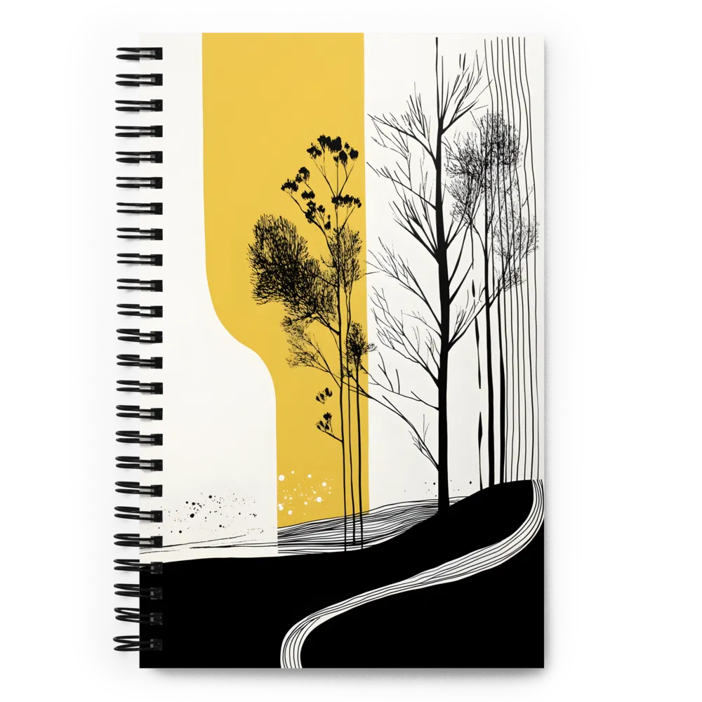 Whispers of the Golden Forest 
 Spiral Notebook | 140 pages