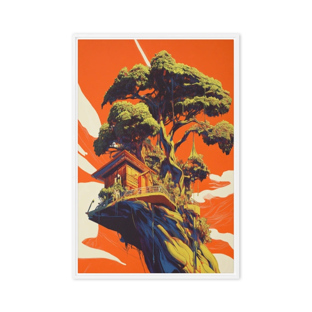 Surreal Treehouse Landscape