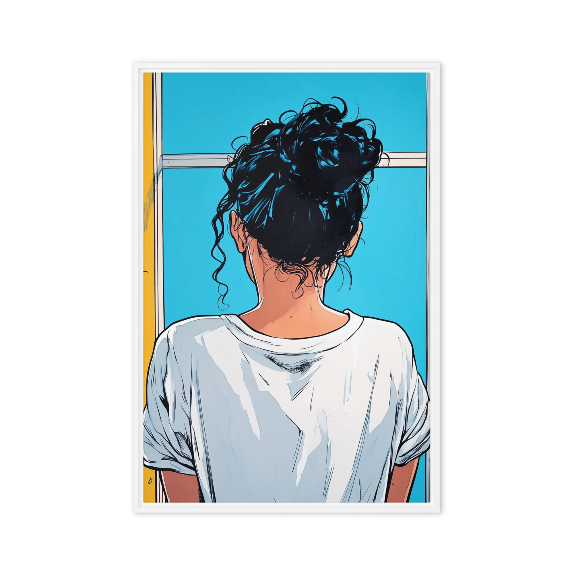 At the Window | Art Print