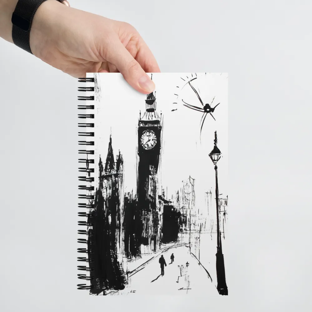 Clock Tower in Motion