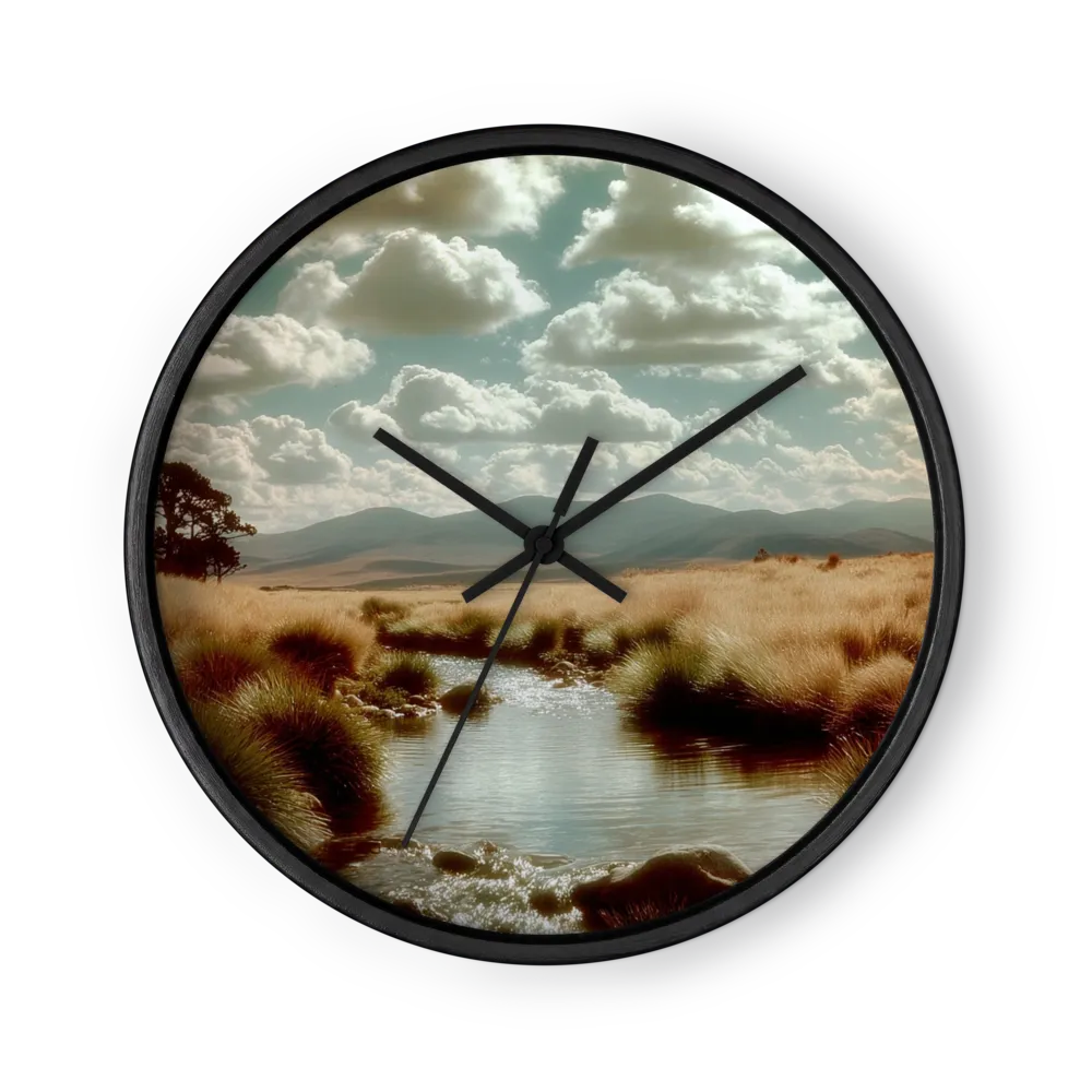 Whispering Stream | Wall Clock