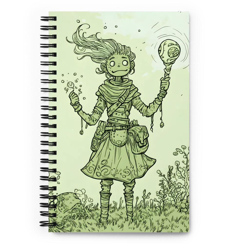 The Green Wanderer 
 Spiral Notebook | 140 pages