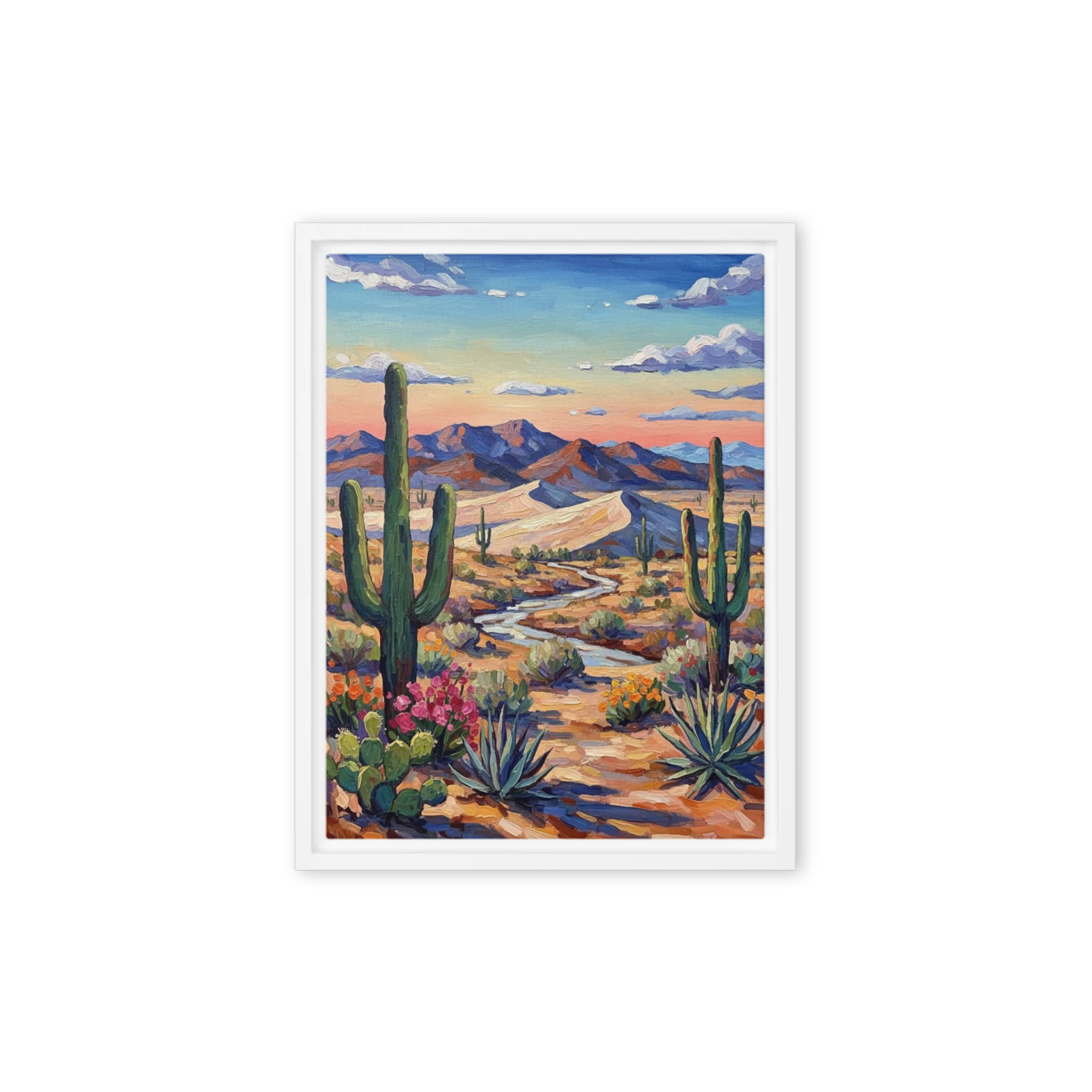 Sunset Desert Landscape