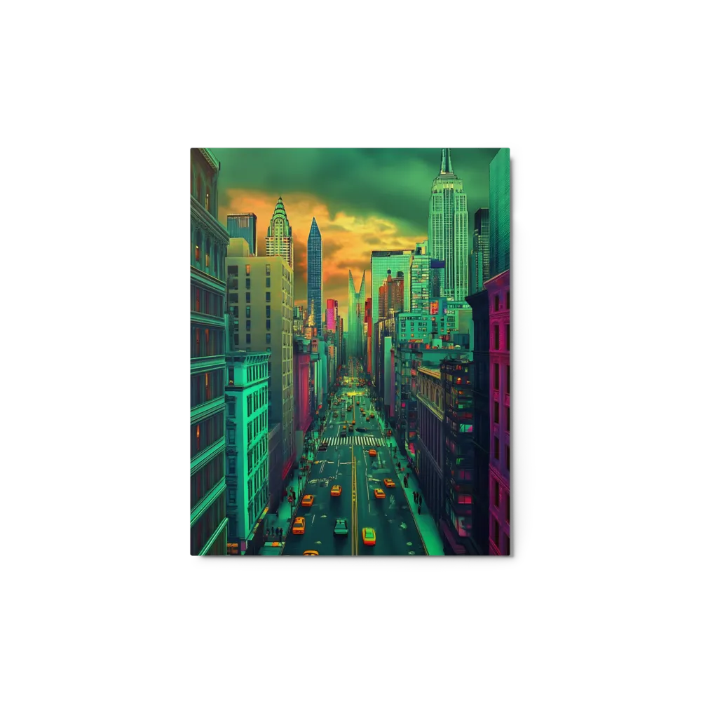 Surreal Urban Cityscape