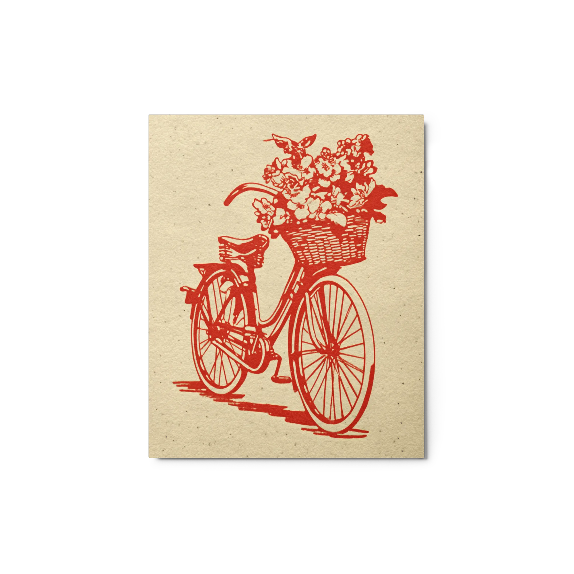Bicycle and Blooms | Art Print
