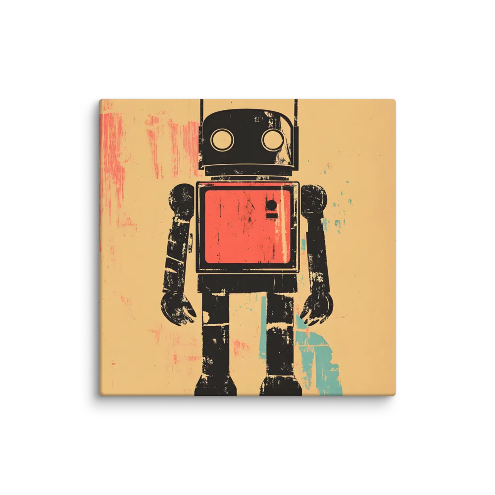 Iron Companion 
 Canvas | 30″x 30″