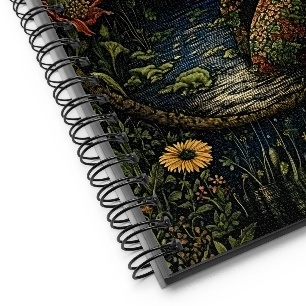 Lunar Embrace 
 Spiral Notebook | 140 pages