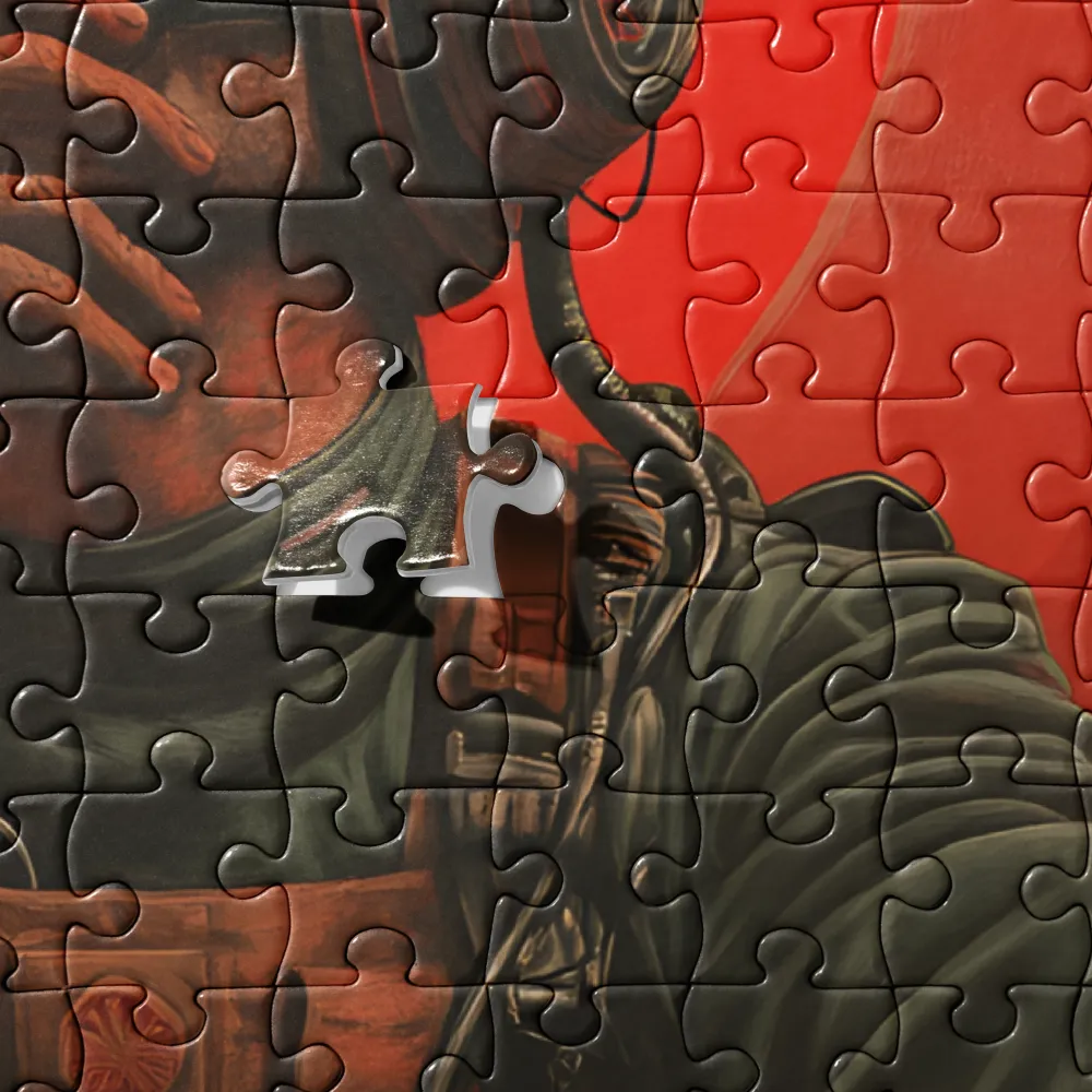 Silent Watch on the Red Planet 
 Jigsaw Puzzle