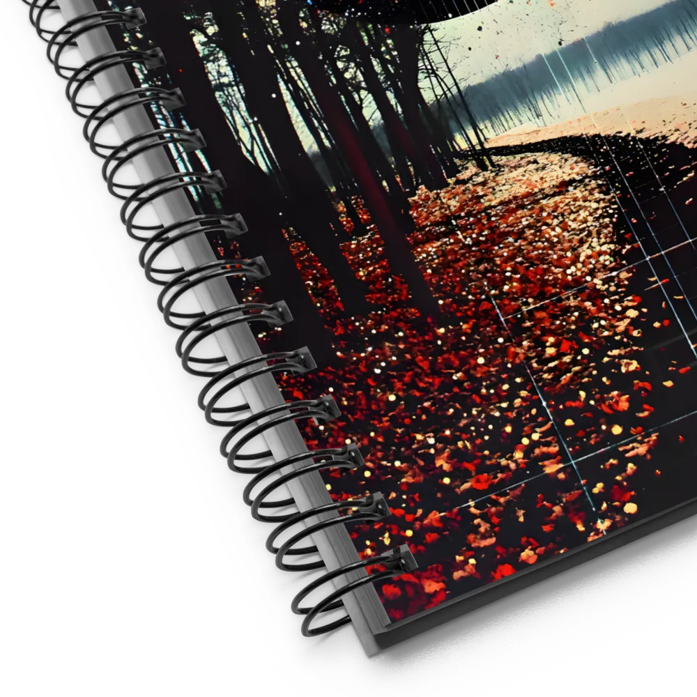 Cosmic Forest Path 
 Spiral Notebook | 140 pages