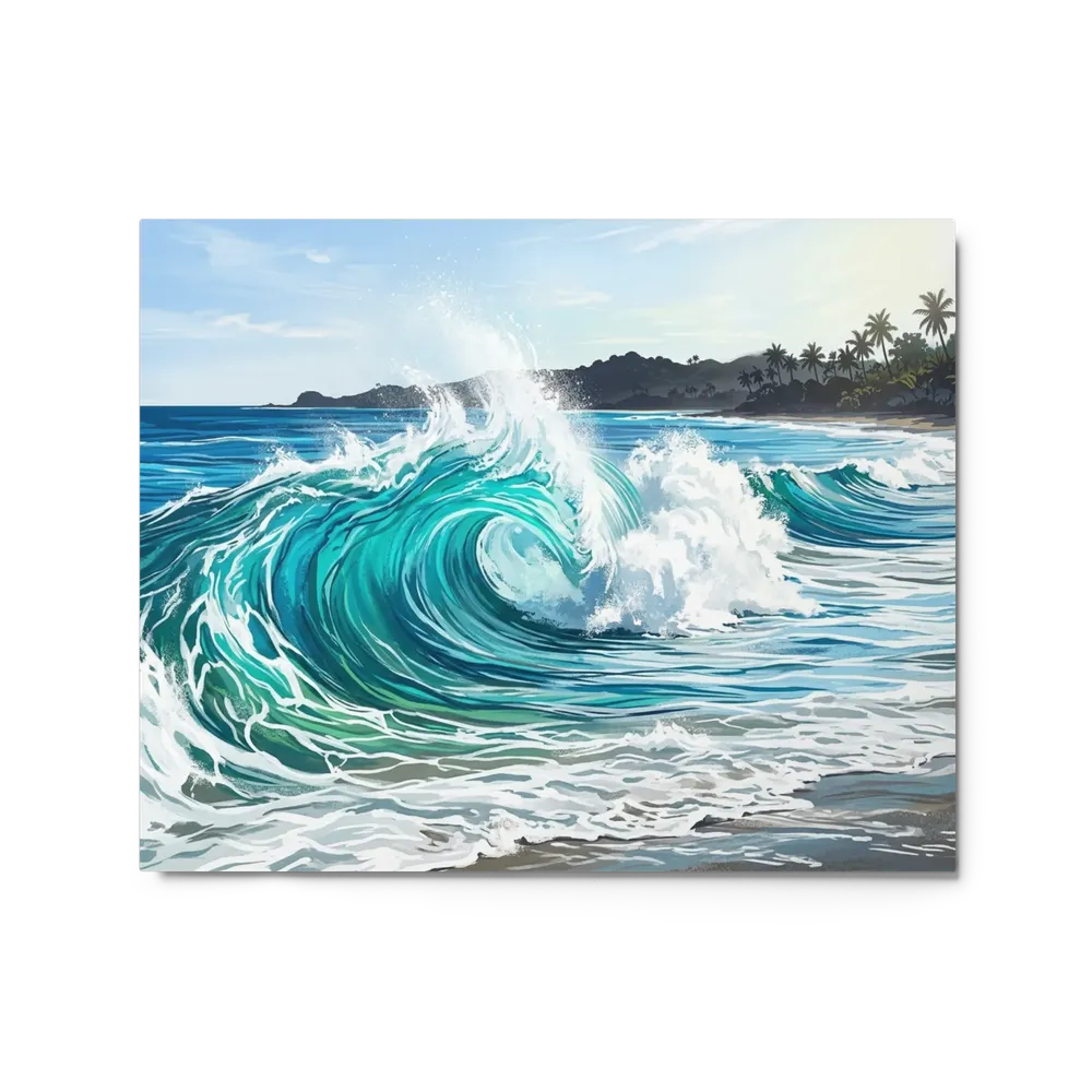 Coastal Wave Art | Art Print