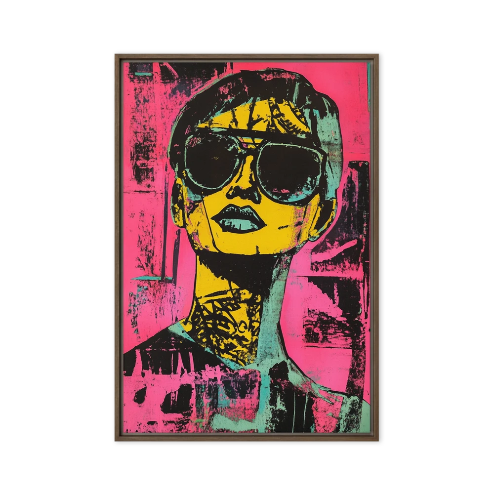 Neon Gaze | Art Print